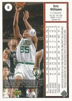 Back of Eric Williams