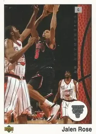 2002-03 UD Authentics #8 Jalen Rose
