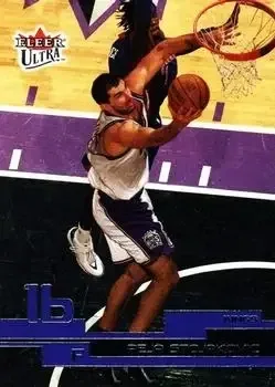 2002-03 Ultra #5 Peja Stojaković