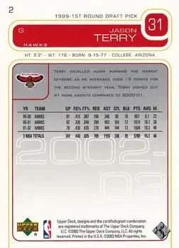 Back of Jason Terry