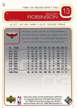 Back of Glenn Robinson