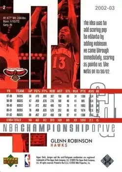 Back of Glenn Robinson