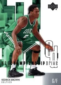 2002-03 Upper Deck Championship Drive #8 Kedrick Brown