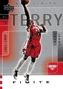 2002-03 Upper Deck Finite #4 Jason Terry