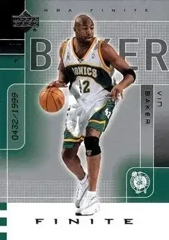 2002-03 Upper Deck Finite #5 Vin Baker