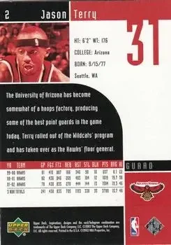 Back of Jason Terry
