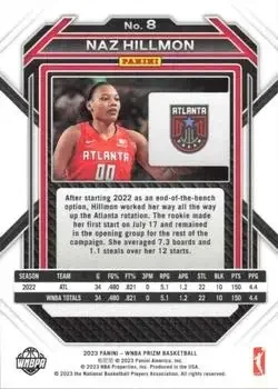 Back of Naz Hillmon