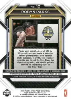 Back of Robyn Parks