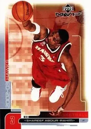 2002-03 Upper Deck MVP #1 Shareef Abdur-Rahim