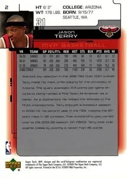 Back of Jason Terry