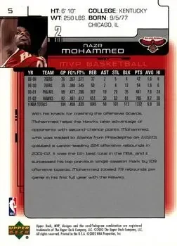 Back of Nazr Mohammed