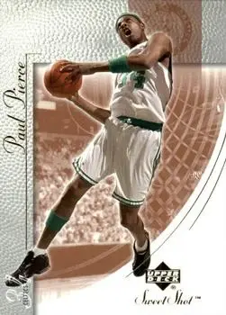 2002-03 Upper Deck Sweet Shot #4 Paul Pierce