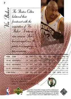 Back of Vin Baker