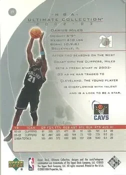Back of Darius Miles