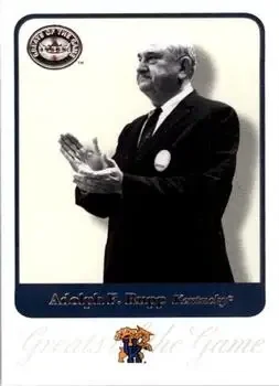 Front of Adolph Rupp