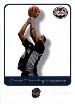 2001 Fleer Greats of the Game #2 Alonzo Mourning