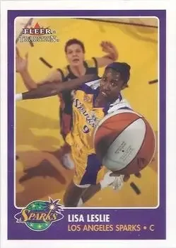 2001 Fleer Tradition WNBA #1 Lisa Leslie