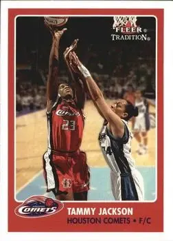2001 Fleer Tradition WNBA #3 Tammy Jackson