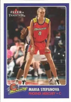 2001 Fleer Tradition WNBA #6 Maria Stepanova