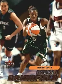 2001 Ultra WNBA #5 Marla Brumfield