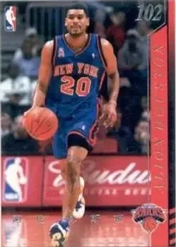 2001-02 Chinese Feng Bao #102 Allan Houston