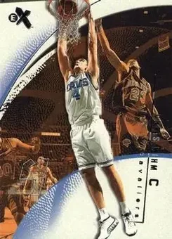 2001-02 E-X #8 - Chris Mihm - Cleveland Cavaliers