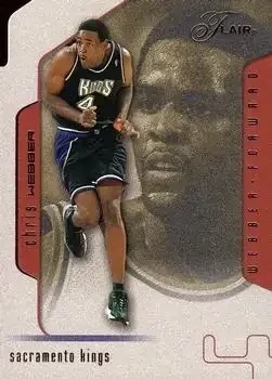 2001-02 Flair #4 Chris Webber
