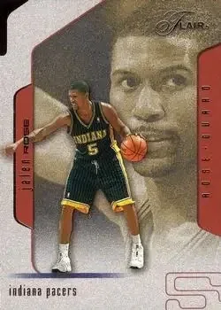 2001-02 Flair #5 Jalen Rose