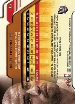 Back of Kenyon Martin
