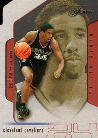 2001-02 Flair #27 - Andre Miller - Cleveland Cavaliers 2001-02 Flair #27 - Andre Miller - Cleveland Cavaliers