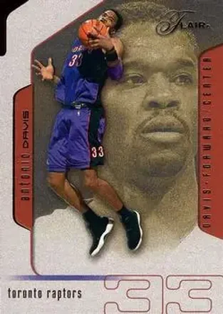 2001-02 Flair #38 - Antonio Davis - Toronto Raptors 2001-02 Flair #38 - Antonio Davis - Toronto Raptors