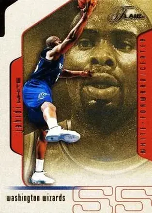 2001-02 Flair #49 - Jahidi White - Washington Wizards
