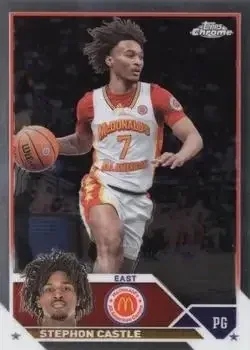 2023 Topps Chrome McDonald's All American #4 Stephon Castle