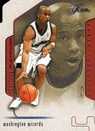 2001-02 Flair #61 - Courtney Alexander - Washington Wizards