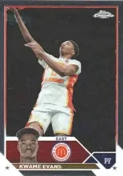2023 Topps Chrome McDonald's All American #6 KJ Evans