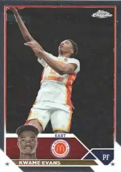2023 Topps Chrome McDonald's All American #6 KJ Evans