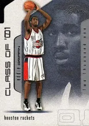2001-02 Flair #92 - Eddie Griffin - Houston Rockets