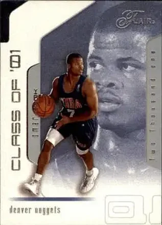 2001-02 Flair #94 - Omar Cook - Denver Nuggets 2001-02 Flair #94 - Omar Cook - Denver Nuggets