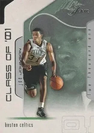 2001-02 Flair #98 - Joe Johnson - Boston Celtics