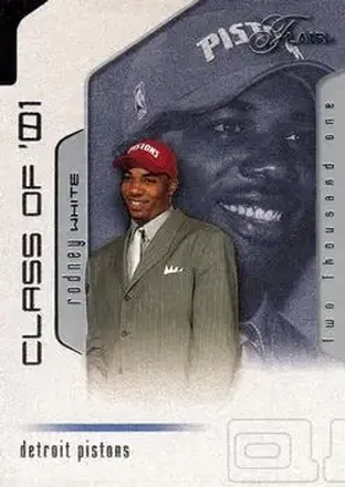 2001-02 Flair #99 - Rodney White - Detroit Pistons 2001-02 Flair #99 - Rodney White - Detroit Pistons