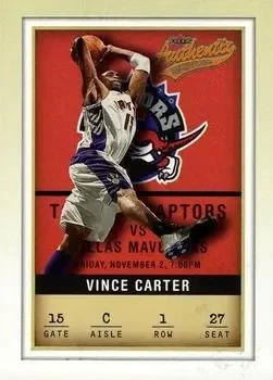Front of Vince Carter