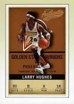2001-02 Fleer Authentix #8 Larry Hughes