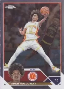 2023 Topps Chrome McDonald's All American #7 - Aden Holloway