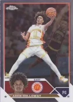 2023 Topps Chrome McDonald's All American #7 Aden Holloway