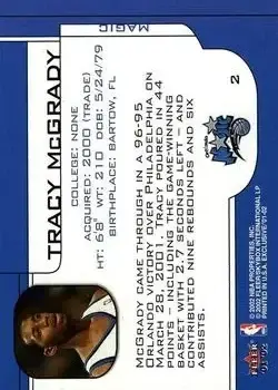 Back of Tracy McGrady