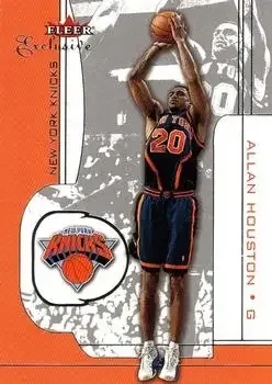 2001-02 Fleer Exclusive #7 Allan Houston