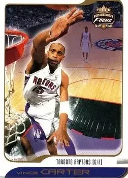 2001-02 Fleer Focus #1 Vince Carter