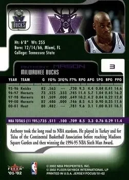 Back of Anthony Mason