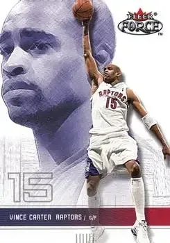 2001-02 Fleer Force #1 Vince Carter