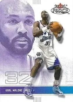 2001-02 Fleer Force #4 Karl Malone